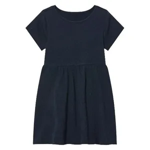 پیراهن آستین کوتاه یقه گرد دخترانه لوپیلو مدل 467043