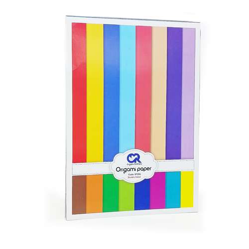 کاغذ اوریگامی مدل Qp309 مستطیل بسته 48 عددی