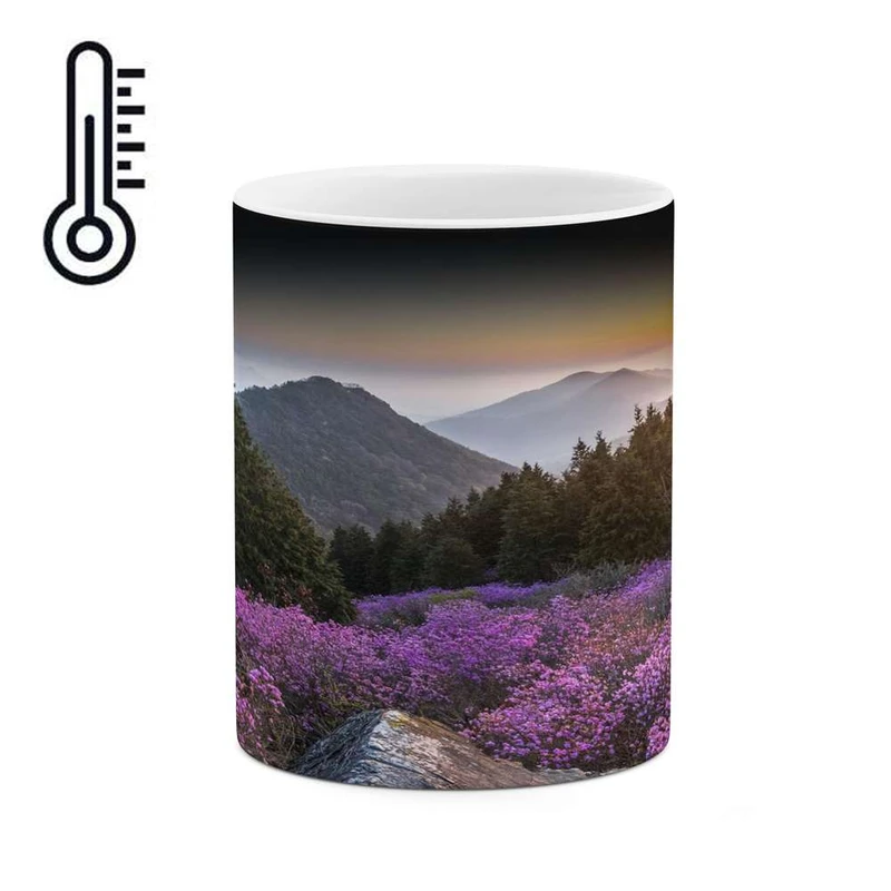 ماگ حرارتی کاکتی مدل منظره کد mgh17227