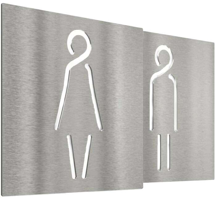 تابلو راهنما طرح سرویس بهداشتی مجموعه 2 عددی