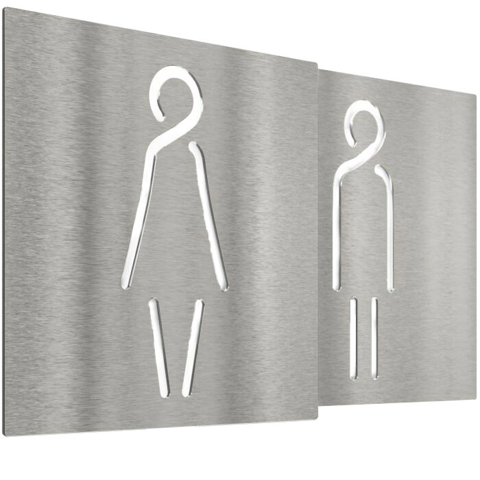 تابلو راهنما طرح سرویس بهداشتی مجموعه 2 عددی