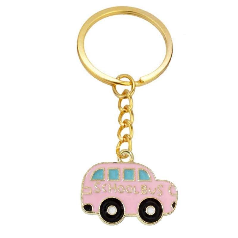 جاکلیدی دخترانه مدل اتوبوس مدرسه