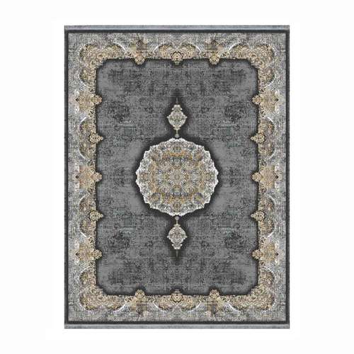 فرش ماشینی ویسترگ کد 182 زمینه زغالی