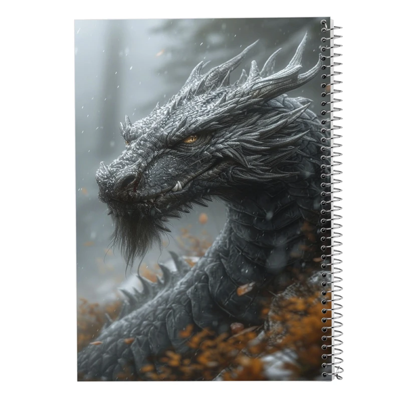 دفتر مشق 50 برگ مدوپد مدل اژدها کد DF16633