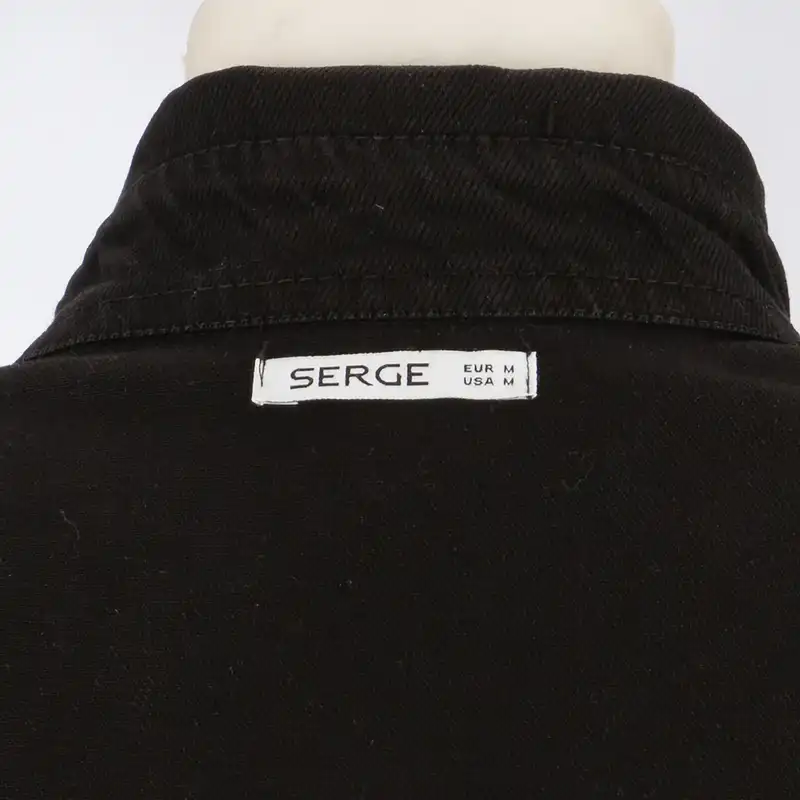 کت زنانه سرژه مدل 220111 رنگ مشکی