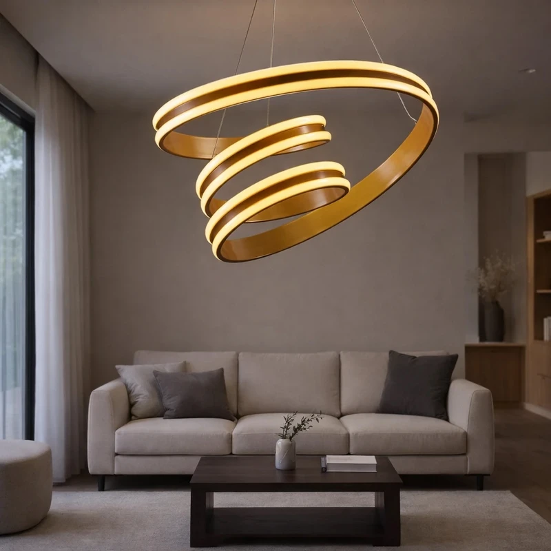 لوستر 2 شعله نور از ما رشکان مدل tudeli/vip/3line