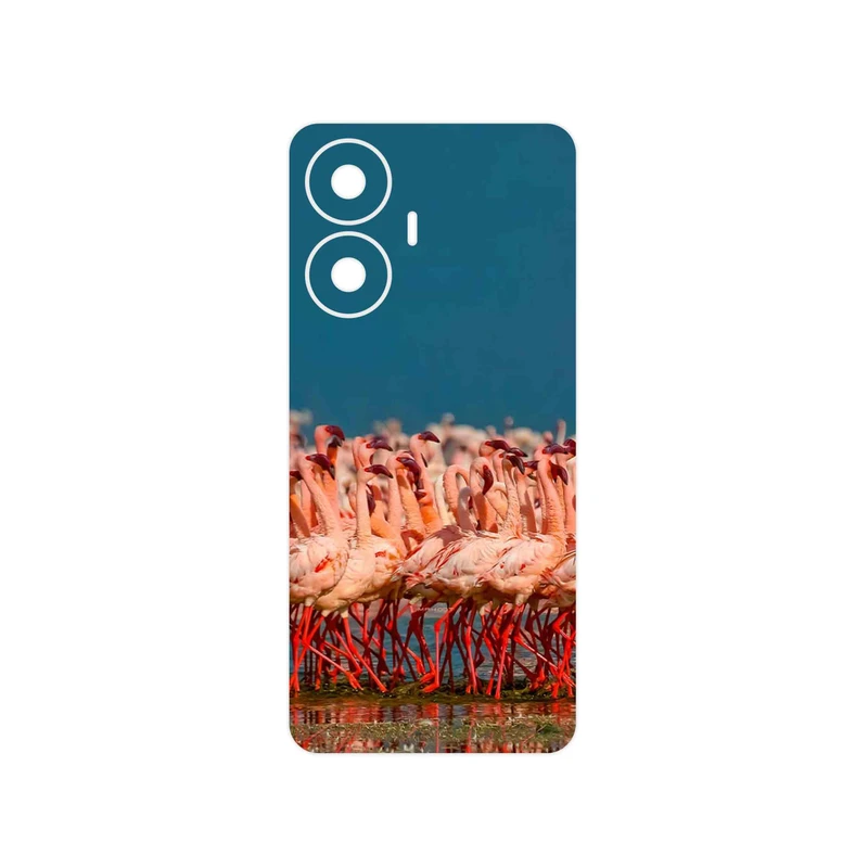 برچسب پوششی ماهوت مدل Flamingo مناسب برای گوشی موبایل ریلمی C55