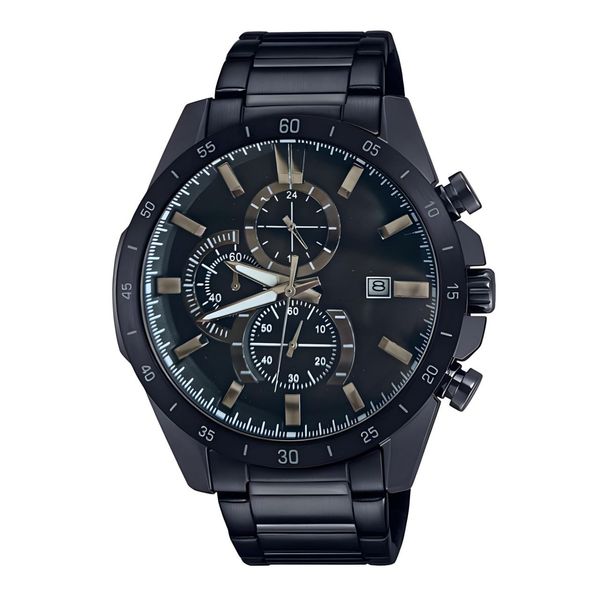 ساعت مچی عقربه‌ای کوارتز مردانه مدل کوارتز سه موتور فعال کورنوگراف کلاسیک کد 101