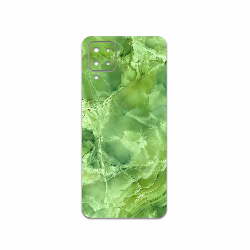 برچسب پوششی ماهوت مدل Green-Crystal-Marble مناسب برای گوشی موبایل سامسونگ Galaxy M12