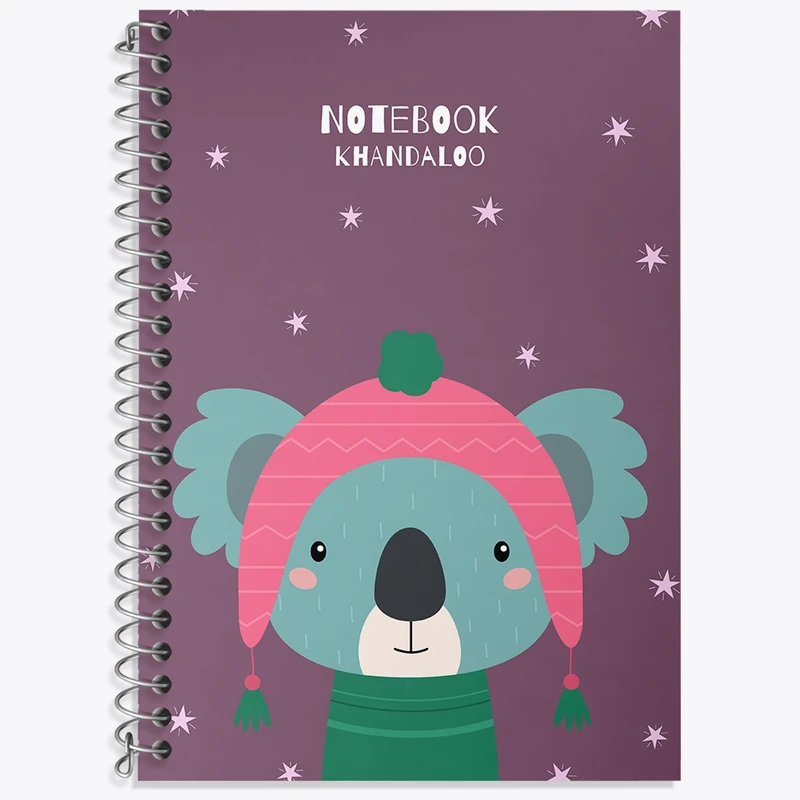 دفتر لغت 50 برگ خندالو طرح کوآلا بامزه کد N1552