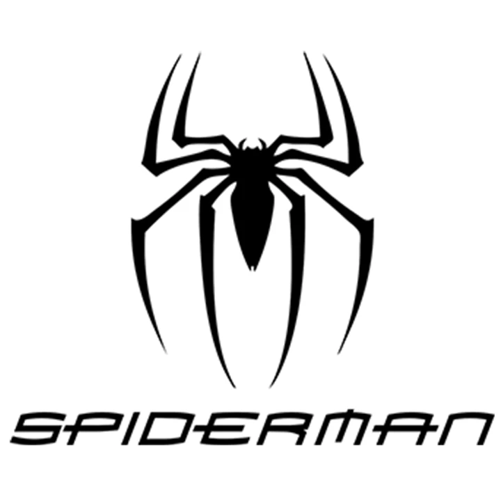  برچسب بدنه خودرو طرح Spider Man کد 50016 بسته 2 عددی