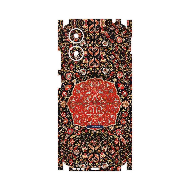 برچسب پوششی ماهوت مدل Persian_Carpet_Red-FullSkin مناسب برای گوشی موبایل موتورولا Moto G04