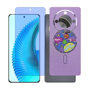 Glass together model blue cut screen protector suitable for Honor X9b mobile phone with back cover sticker