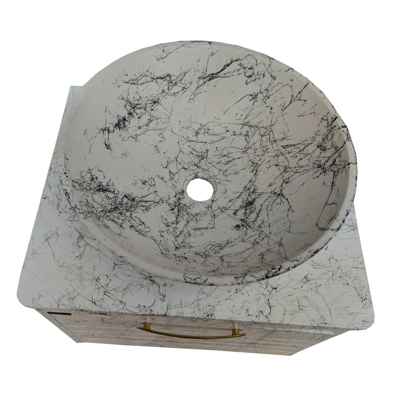 ست کابینت و روشویی سیتکا مدل R004 به همراه آینه و باکس