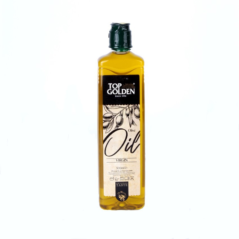 روغن زیتون بکر قابل سرخ کردن تاپ گلدن - 500 میلی لیتر