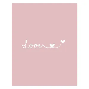 کارت پستال ماهتاب طرح love کد 1699