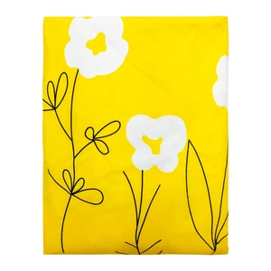 روکش لحاف مدل بابونه یک نفره سایز 160 ×220  سانتی متر