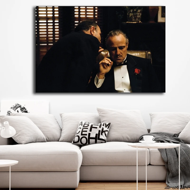 تابلو شاسی آرت سون طرح پدرخوانده کد 1T040