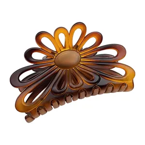 کلیپس مو زنانه مدل گل بابونه كد KLP974-MT