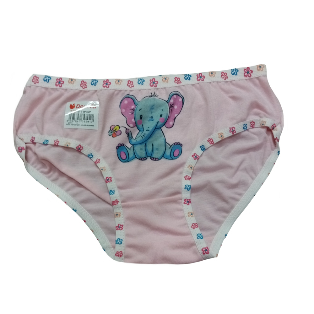 شورت دخترانه مدل فیل رنگ صورتی