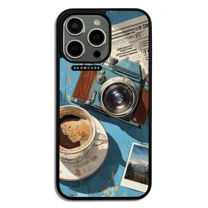 AKAM AMC-WA15PROMAX-COFFEE-1 Cover For Apple iPhone 15 Pro Max