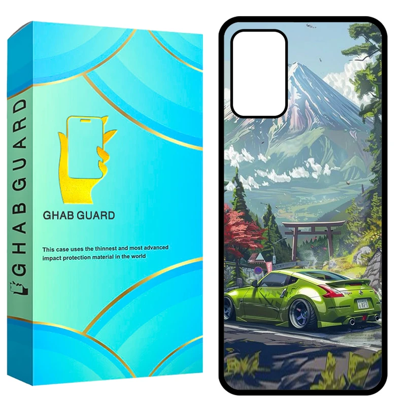 کاور قاب گارد طرح ماشین مدل CPA32G مناسب برای گوشی موبایل سامسونگ Galaxy A32 4G  