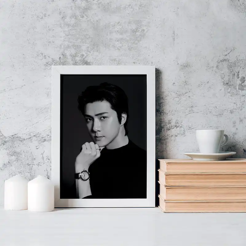 تابلو خندالو مدل سهون گروه اکسو EXO کد 16783