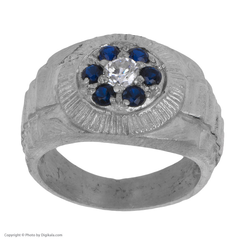 انگشتر نقره مردانه کد 001