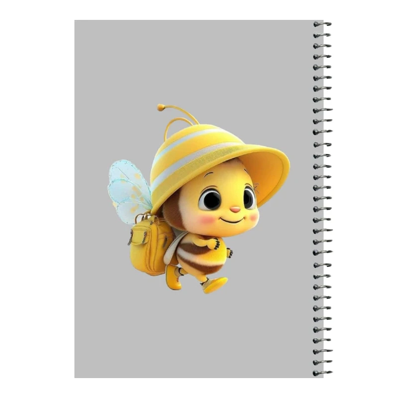 دفتر مشق 80 برگ اس جی مدل زنبور   