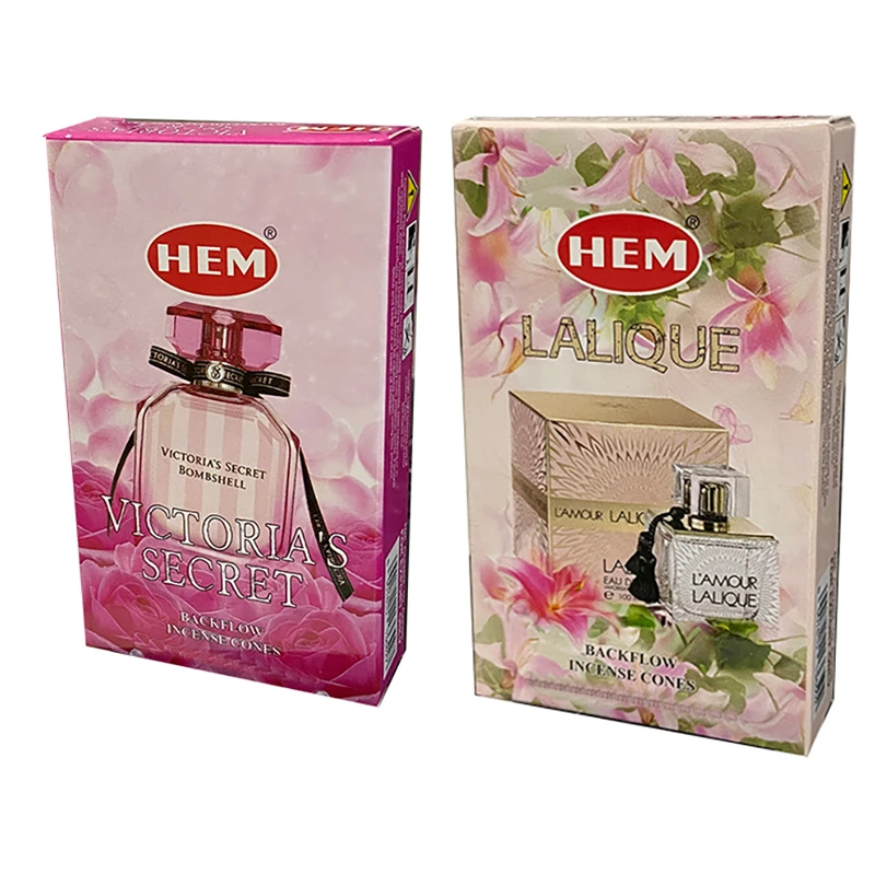 عود هم مدل آبشاری رایحه ویکتوریا سکرت و لالیک بسته 2 عددی