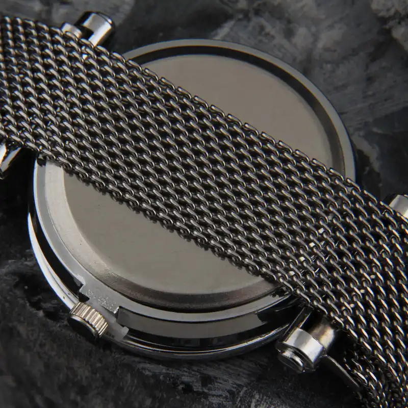 ساعت مچی عقربه ای زنانه مدل بند استیل ضد حساسیت کد WHW_272