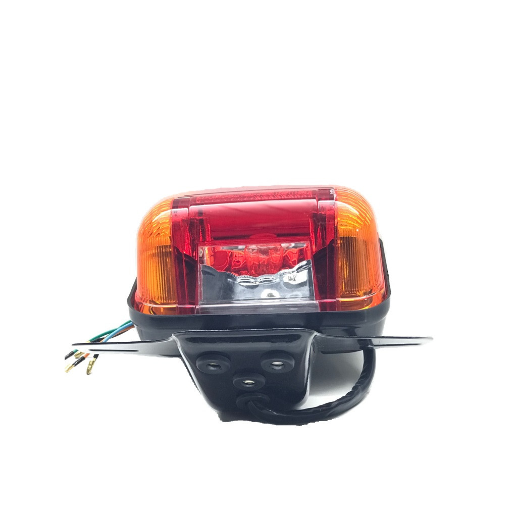 چراغ خطر موتور سیکلت مدل هشت راهنما فلزی کد MA 4