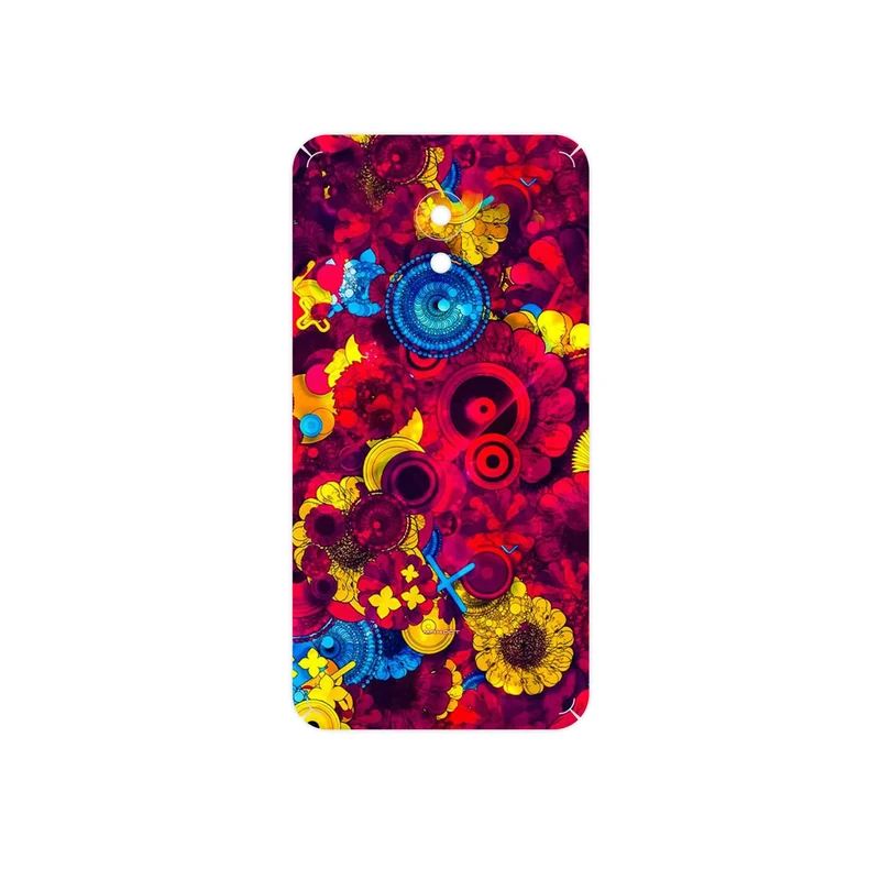 برچسب پوششی ماهوت مدل Vector Flower Garden Digital Art مناسب برای گوشی موبایل میزو M5