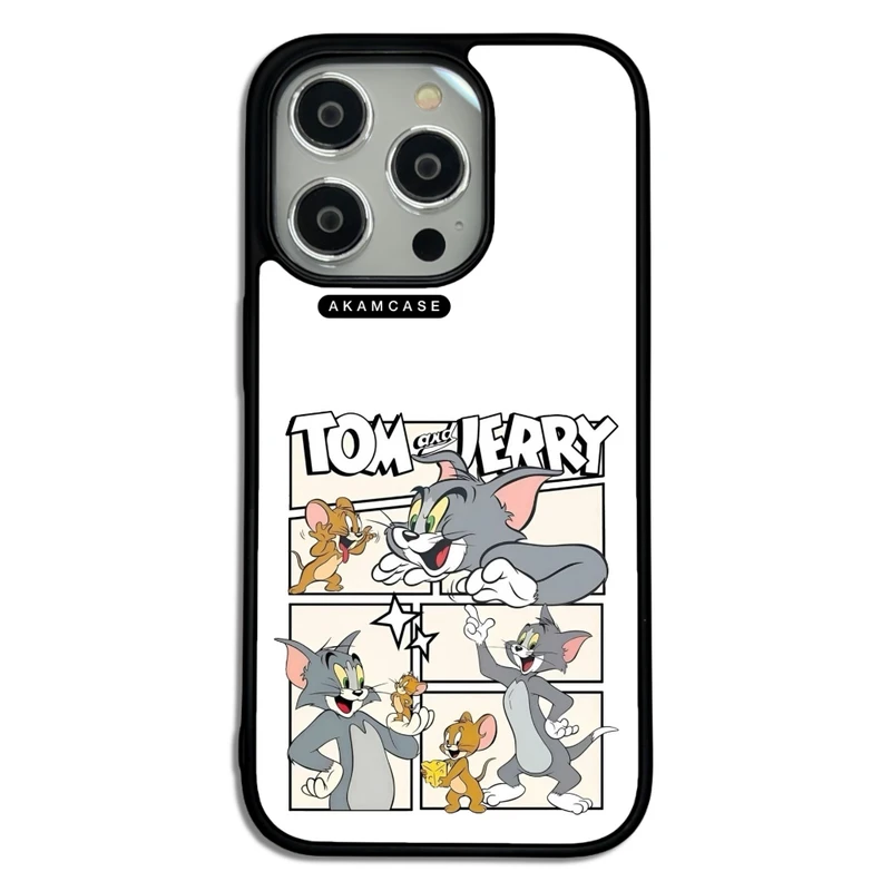 کاور آکام مدل AMC-WA14PRO-TOM & JERRY1 مناسب برای گوشی موبایل اپل iPhone 14 Pro