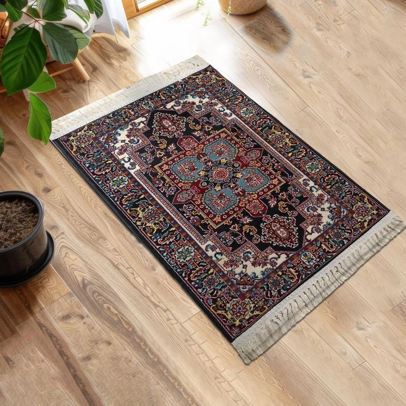 پادری طرح مستطیل کد E 38 سایز 80×50 سانتی‌متر مناسب برای فضای داخلی / بیرونی