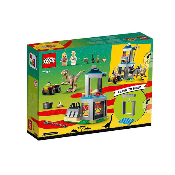 لگو 137 تکه مدل Velociraptor Escape کد 76957