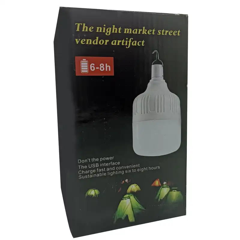 چراغ اضطراری مدل شارژی کد led-bulb-50W