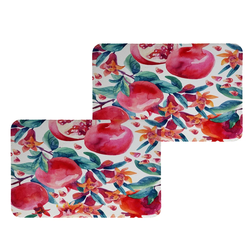 زیربشقابی طرح انار کد 6354 مجموعه 2عددی 