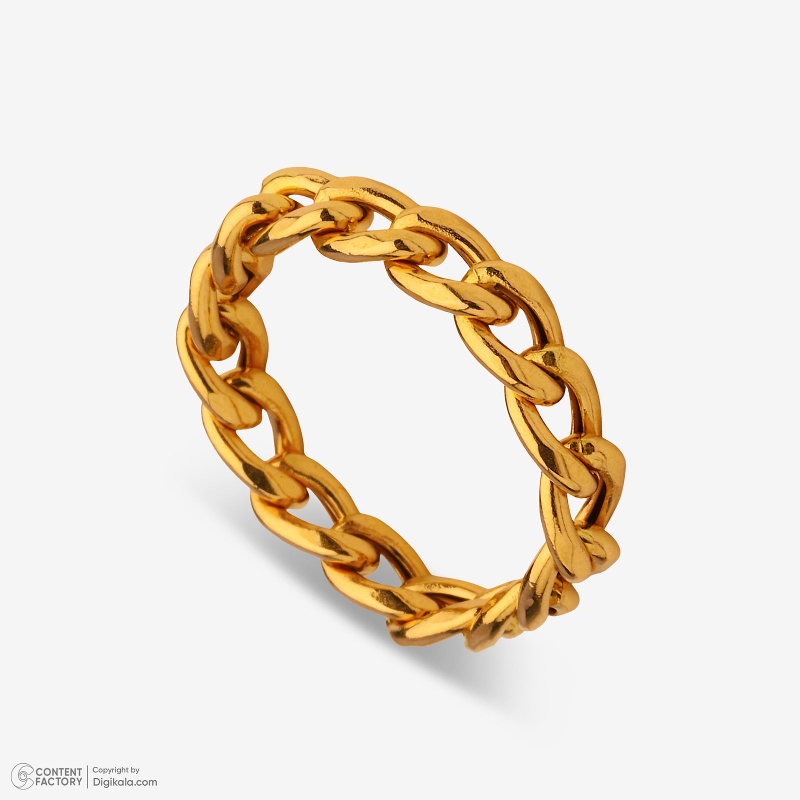 انگشتر طلا 18 عیار زنانه با طرح کارتیه مدل 0827 سایز 54 - - 6