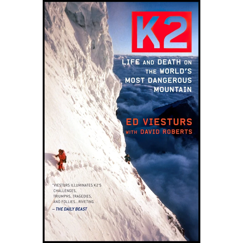 کتاب K2 اثر Ed Viesturs and David Roberts انتشارات Crown