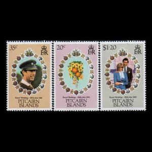 تمبر یادگاری مدل جزایر پیت کرن مجموعه 3 عددی