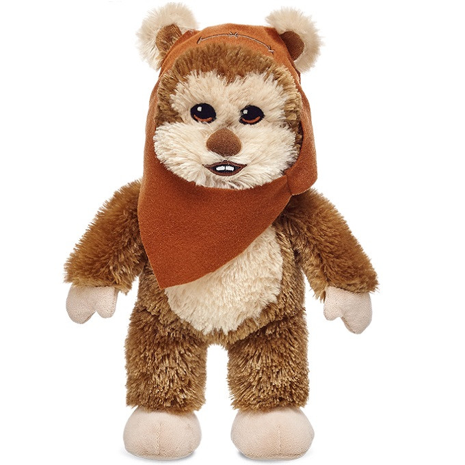 عروسک طرح شخصیت جنگ ستارگان مدل Build a Bear Star Wars Ewok کد SZ4/219 ارتفاع 31 سانتی متر