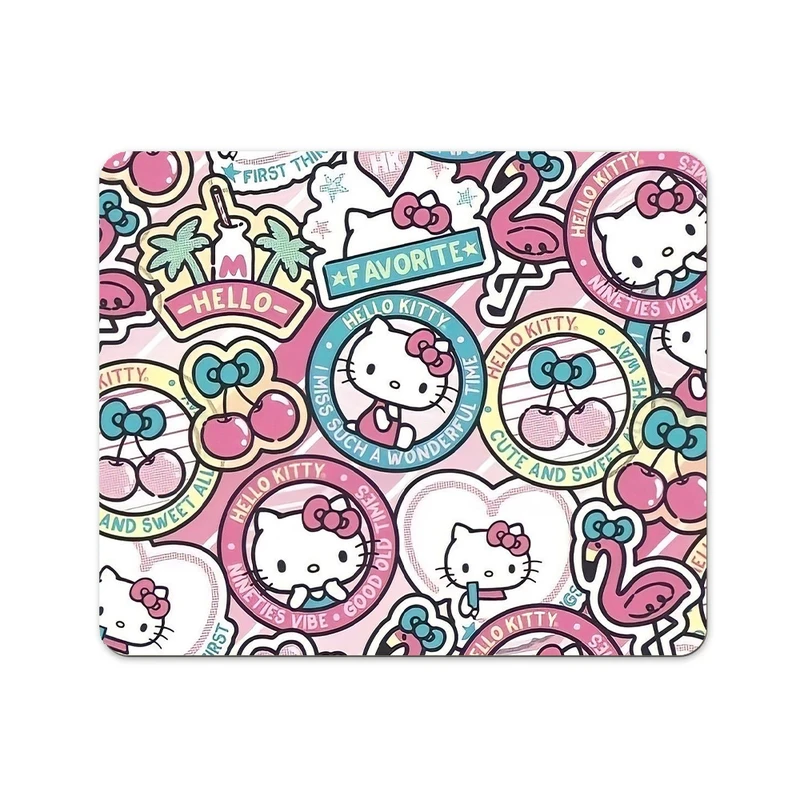   ماوس پد پاد آفرین طرح کیتی کد 690 سایز 19*24 سانتی متر