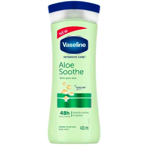 لوسیون بدن وازلین مدل Aloe Sooth حجم 400 میلی لیتر -  - 2