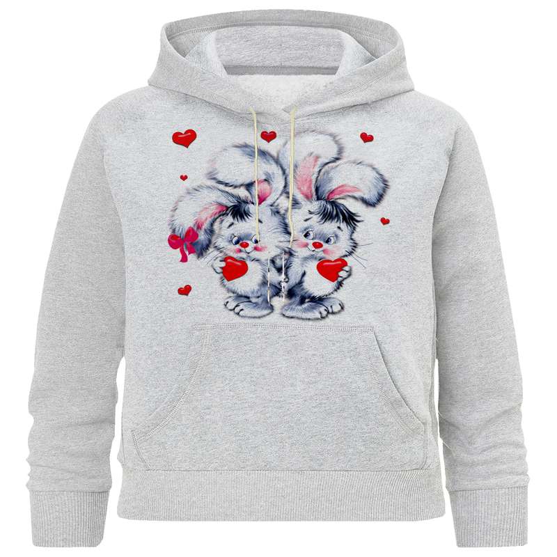 هودی دخترانه مدل M 74 خرگوش