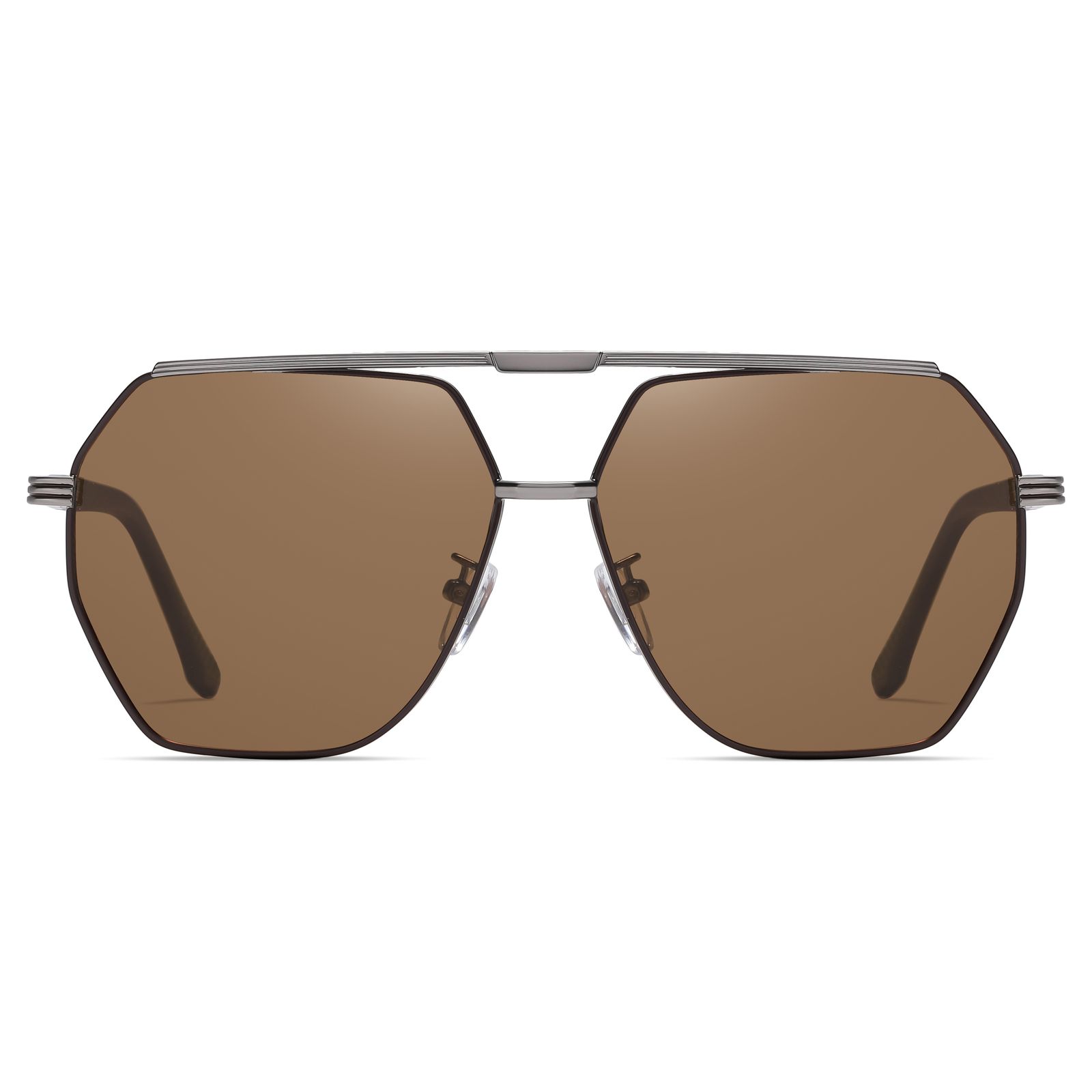 عینک آفتابی مردانه آلبرت وگ مدل JS8529C21-P140 Polarized Space Metal -  - 3