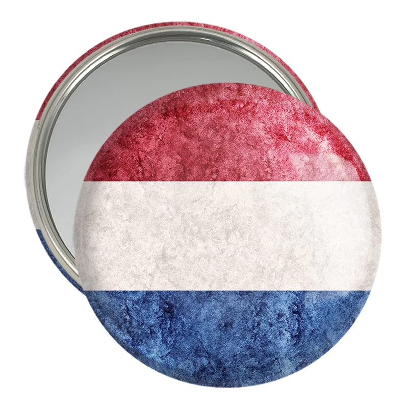 آینه جیبی خندالو مدل پرچم هلند  کد 20472