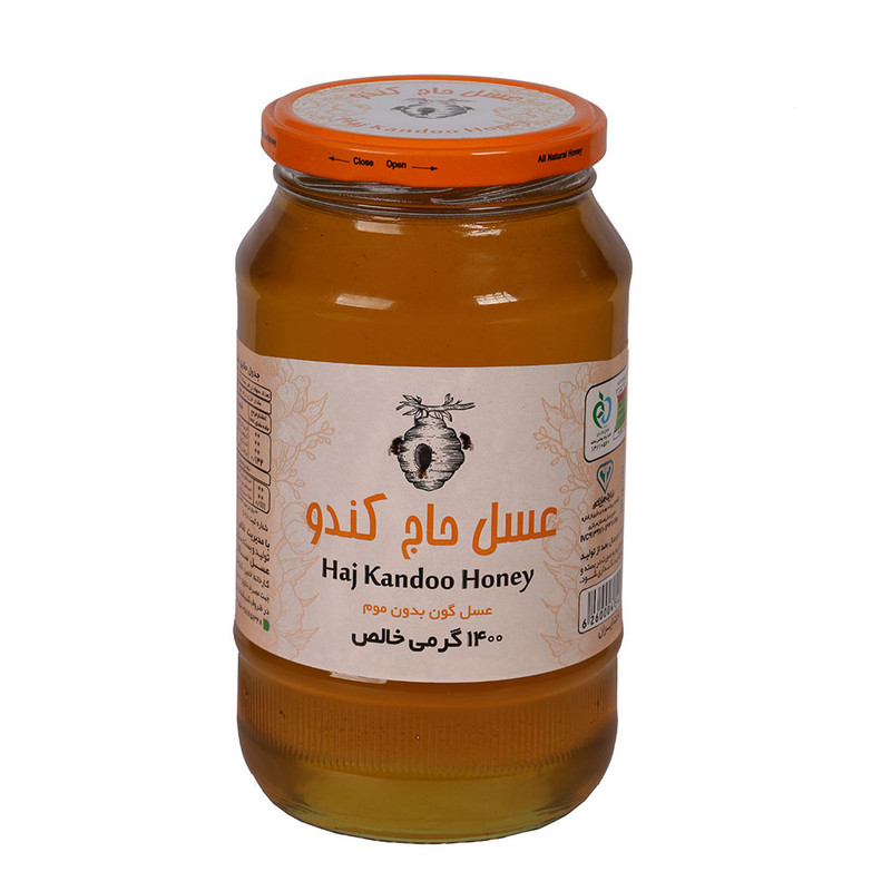 عسل طبیعی گون حاج کندو - 1400 گرم