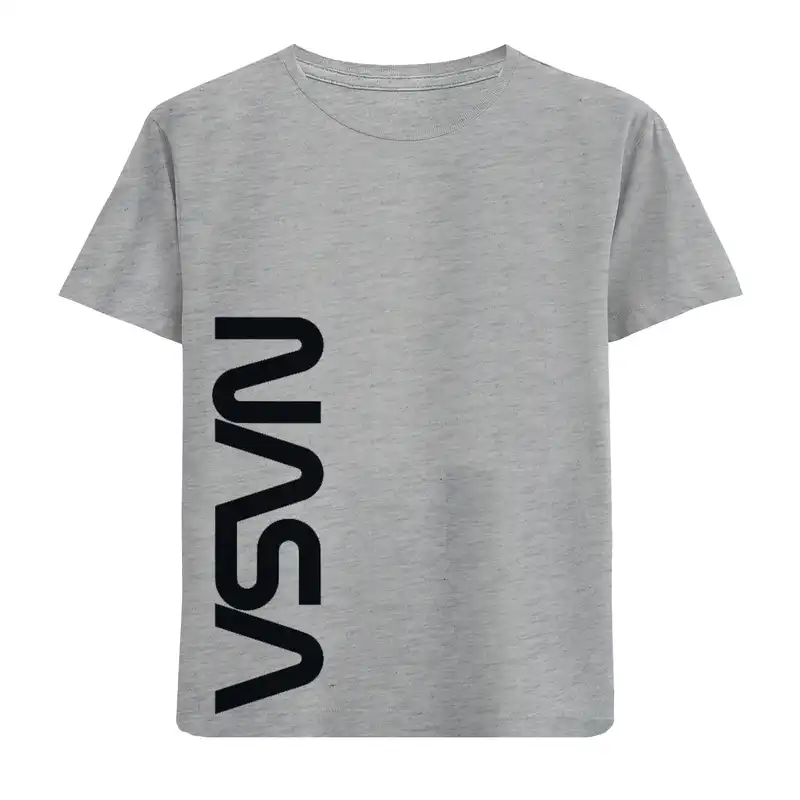 تی شرت آستین کوتاه پسرانه مدل N31 NASA