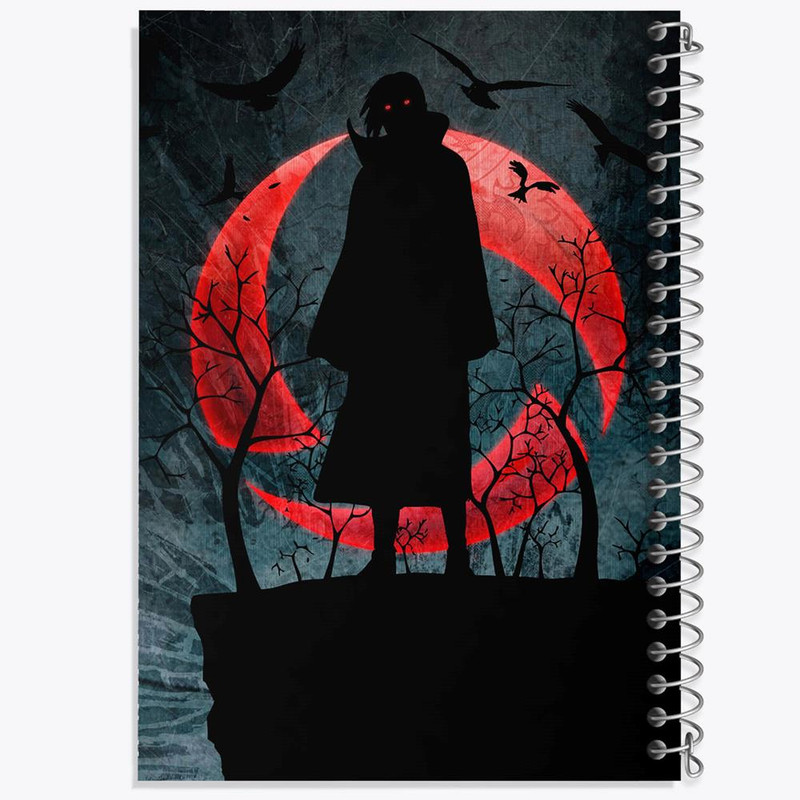 دفتر مشق 100 برگ خندالو طرح اوچیها ایتاچی انیمه ناروتو Naruto کد 11249